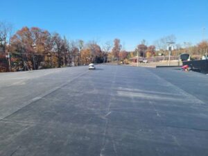 Commercial flat roof repair