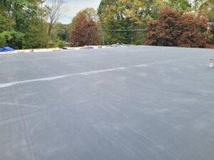 Commercial flat roof repair