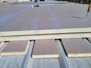 Commercial flat roof repair