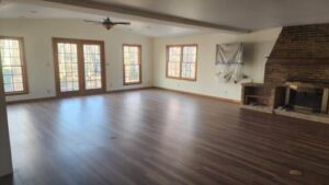 Water mitigation in basement