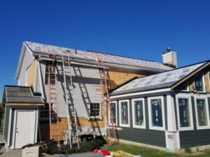 Residential shingle roof replacement